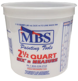 1 Quart With Mix and Measure Markings