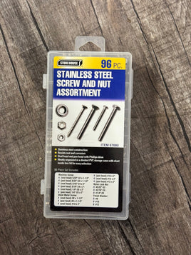 Stainless Steel screw and nut assortment