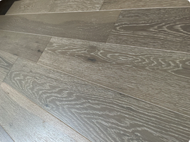 5" x 1/2" Moderno  Engineered White Oak Gres Stain Hardwood Flooring