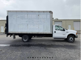 CAR-51 - 1999 Dark Grey Box Truck Car Rental 04/2024 Vin# 1FDXF46S6XEA47586