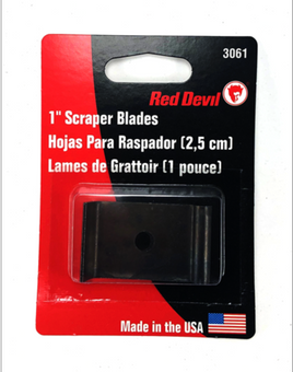 1" Red Devil Scraper Blade Box W/ 12