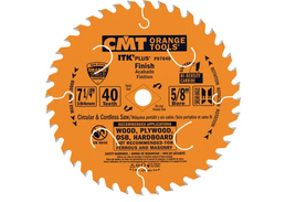CMT 7-1/4" x 40 Tooth Finish Circular Saw Blade