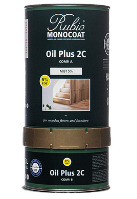 Rubio Monocoat Oil Plus 2C Mist 5% 1.3 L