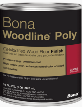 Bona Woodline Poly Semi-Gloss 1 Qt