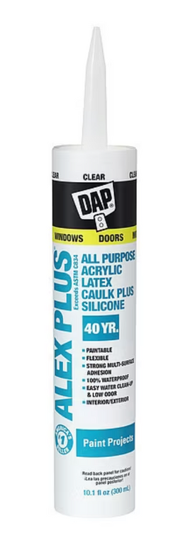 DAP Acrylic Caulk Clear 10 oz.