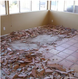 Tile Flooring Removal and Disposal