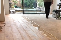 Hardwood Flooring Installation Prefinished Glue Down