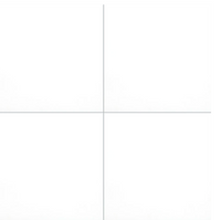 DOMINO WHITE 24 X 24 MATTE TILE.        3pcs/box.  144pcs/crate     12sqft/box