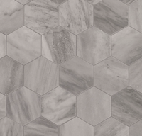 EDEN BARDIGLIO 3 X 3 MATTE HEXAGON MOSAIC         8pcs/box.    432pcs/crate.     6.72sqft/box