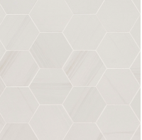 EDEN DOLOMITE 3 X 3 MATTE HEXAGON MOSAIC       8pcs/box.  432/crate.   6.72sqft/box