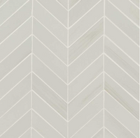 EDEN DOLOMITE 12 X 15 MATTE CHEVRON MOSAIC         8pcs/box.    432/crate.    10.4sqft/box
