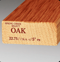 3/4 X 5''  SPRING CREEK  RED OAK OAK SELECT BETTER 22.75 PB