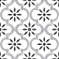 KENZZI AZILA ENCAUSTIC  8 X 8 MATTE TILE.      12pcs/box.  864pcs/crate.   5.16sqft/box