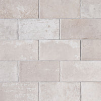 BRICKSTONE CAPELLA IVORY 5 X 10 MATTE BRICK TILE      16pcs/box.   1600/crate.   5.55sqft/box