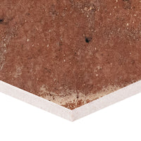 BRICKSTONE CAPELLA RED 5 X 10 MATTE BRICK TILE.  16pcs/box.   1600pcs/crate.   5.55sqft/box