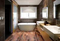 BRICKSTONE CAPELLA RED 5 X 10 MATTE BRICK TILE.  16pcs/box.   1600pcs/crate.   5.55sqft/box