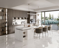 CALACATTA CORRINA 63 X 126 SILK PORCELAIN.   12MM