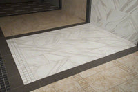 PIETRA CALACATTA 2 X 2 POLISHED MOSAIC.     8pcs/box.    384pcs/crate.   7.76sqft/box