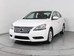 CAR-31 - 2015 Nissan Sentra White Car Rental 08/2024 VIN: 3N1AB7AP0FY246051 Oil change:111.580
