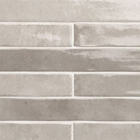 FLAMENGO WHALES 2 X 18 GLOSSY GRAY TILE            32pcs/box.   2112pcs/crate.     8sqft/box