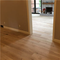 3mm x 7-1/2" x 5/8" European French Oak SELECT Unfinished (SQUARE EDGE) Hardwood Select better Flooring  Majority (60%) 73" long lengths  balance of boards 2' to 4' 23.31 PB