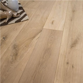4mm x 7 1/2" x 5/8" European French Oak Unfinished Select  (MICRO BEVEL) Hardwood Flooring 70% 73" & Balance 2' to 4' 23.32 PB