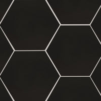 HEXLEY GRAPHITE 9 X 10.5 MATTE HEXAGON TILE.            14pcs/box.    840pcs/crate    6.88sqft/box