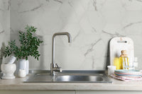 HEXLEY MARBELLO 9 X 10.5 MATTE HEXAGON TILE  14pcs/box.    840pcs/crate    6.88sqft/box