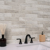 BRICKSTONE CAPELLA IVORY 2 X 10 PORCELAIN TILE.        32pcs/box.    3200/crate.   5.15sqft/box
