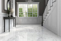 PIETRA STATUARIO 24 X 24 POLISHED TILE.       4pcs/box.   120pcs/crate.   16sqft/box