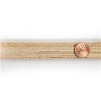 6mm x 10-1/4" x 3/4"  European French Oak Unfinished (SQUARE EDGE) w/6mm Wear Layer Hardwood Flooring  75% 87" & Balance 2' to 4'