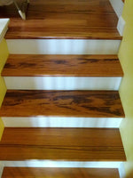 Project Tiger Wood Stair Tread  and Labor ...  ALL STAIR CASE Bridgewater NJ 21 Shields