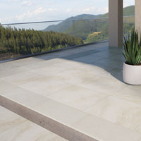 LIVINGSTYLE TRAVERTINO 24 X 24 MATTE PAVER.       4pcs/box.   128pcs/crate.   16sqft/box.
