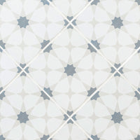 KENZZI ZOUDIA ENCAUSTIC 8 X 8 MATTE TILE           12pcs/box.   864pcs/crate.   5.16sqft/box