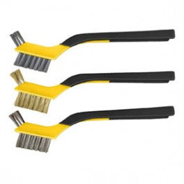 ALLWAY TOOLS 13710 AMB SOFT GRIP 3 PIECE MINI BRUSH SET