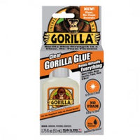 1.75 OZ  Gorilla Clear Glue Interior/Exterior Water Resistant  4500102