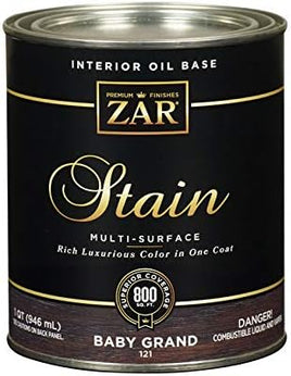 ZAR Wood Stain Black Onyx 1 Gal