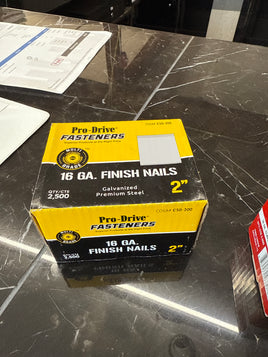 Pro Drive 2" Finish Nails HD 16 ga
