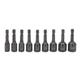 Warrior Quick SAE Magnetic Nutsetter Set 9 PC