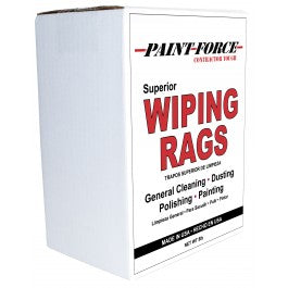 4LB Paint-Force Gray Superior Knit Rags 100% Cotton.  36130