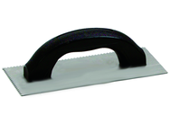 9" Economy Trowel 1/4x5/16x1/16