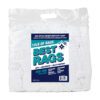 New White Premium Quality T-Shirt Weight Material - 10Lb Compressed Bag, 14" x 14" to 20" x 20"