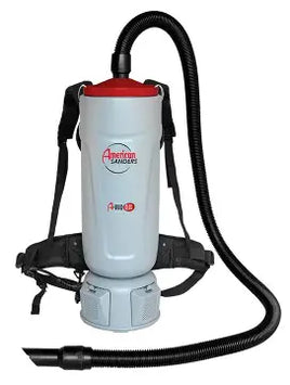 American Sanders AVAC Q-10 Dust Control Back Pack Vacuum