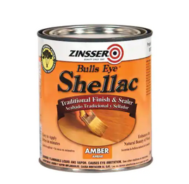 Zinsser Shellac Amber Seal Bulls Eye quart