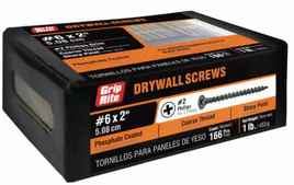 6 x 2" Screw Coarse Thread Drywall