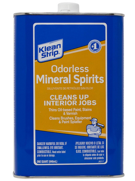 Mineral Spirits Odorless 1 qt