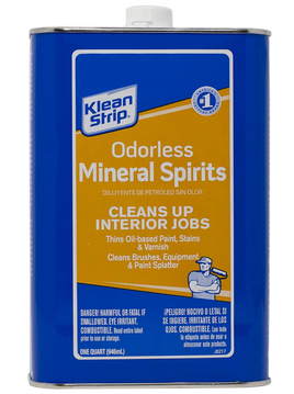 1QT KLEAN STRIP Mineral Spirits Odorless