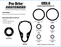 Pro Drive HD MIII O-Ring Repair Kit