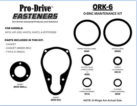 Pro Drive HD MIII O-Ring Repair Kit