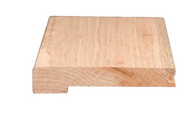 3/4 x 3-1/2" Stair Nose Red Oak Square Unfinished